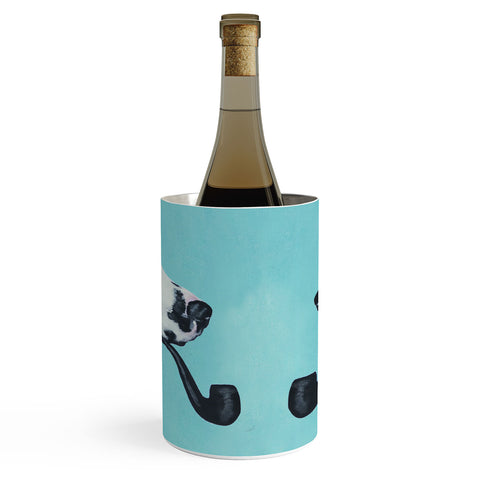 Coco de Paris Dalmatian with pipe Wine Chiller