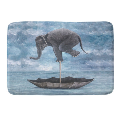 Coco de Paris Elephant in balance Memory Foam Bath Mat