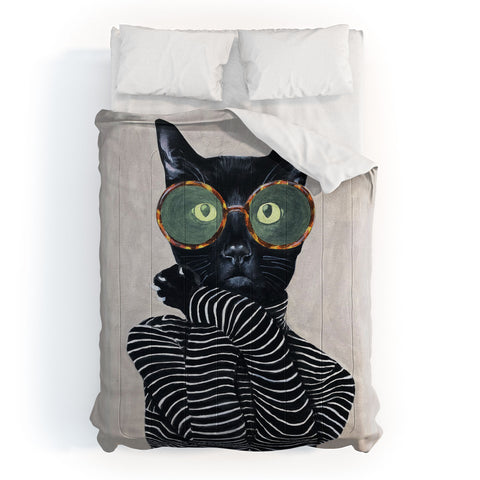 Coco de Paris Fashion cat Comforter
