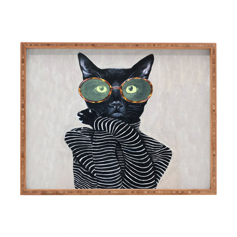 Coco de Paris Fashion cat Rectangular Tray
