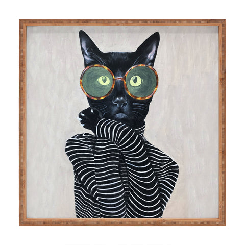 Coco de Paris Fashion cat Square Tray