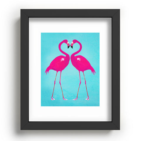 Coco de Paris Flamingo heart Recessed Framing Rectangle