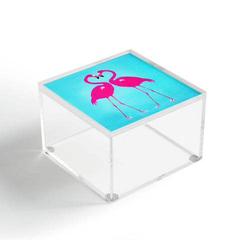 Coco de Paris Flamingo heart Acrylic Box