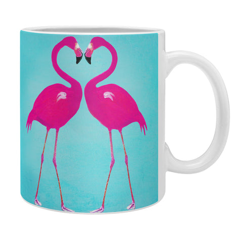 Coco de Paris Flamingo heart Coffee Mug