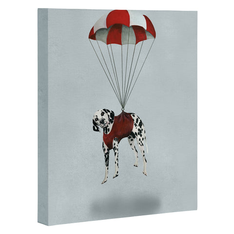 Coco de Paris Flying Dalmatian Art Canvas