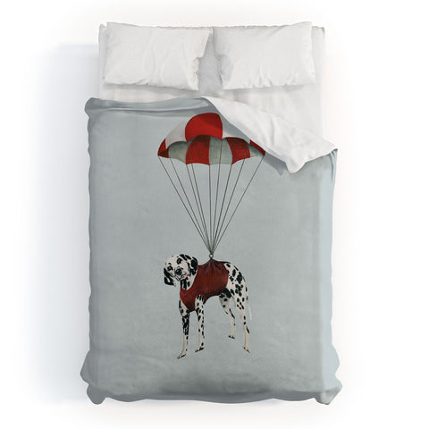 Coco de Paris Flying Dalmatian Duvet Cover
