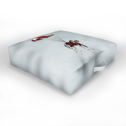 Coco de Paris Flying Dalmatian Outdoor Floor Cushion