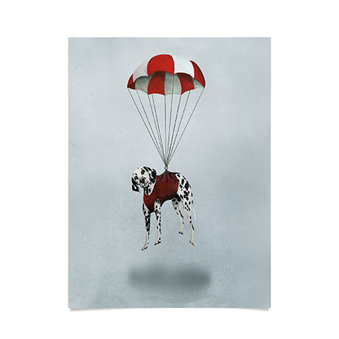 Coco de Paris Flying Dalmatian Poster