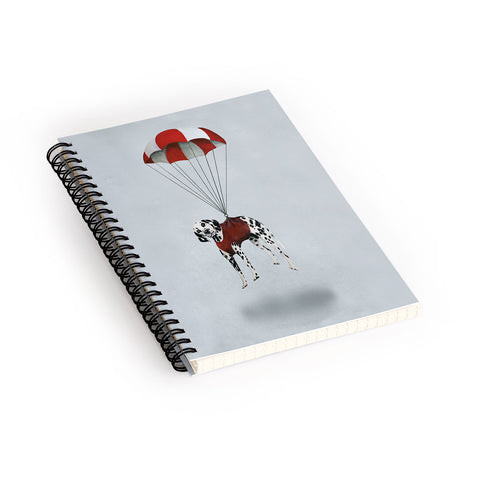 Coco de Paris Flying Dalmatian Spiral Notebook