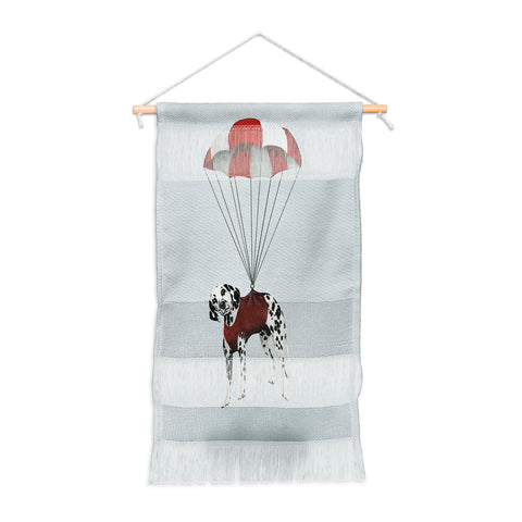 Coco de Paris Flying Dalmatian Wall Hanging Portrait