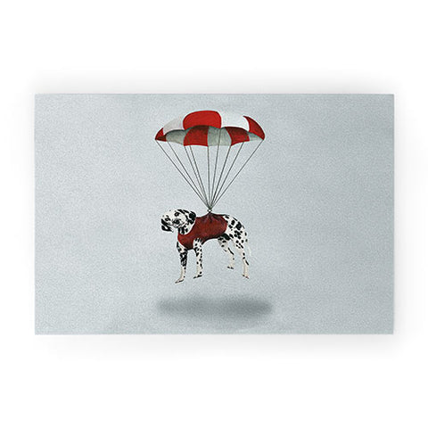 Coco de Paris Flying Dalmatian Welcome Mat