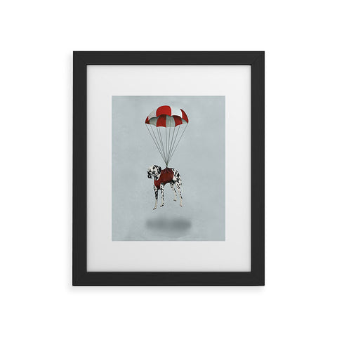 Coco de Paris Flying Dalmatian Framed Art Print