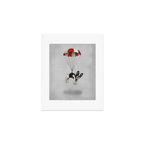 Coco de Paris Flying Frenchie Art Print