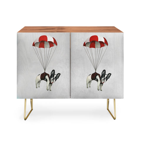 Coco de Paris Flying Frenchie Credenza