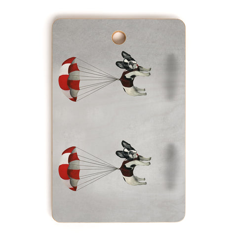 Coco de Paris Flying Frenchie Cutting Board Rectangle