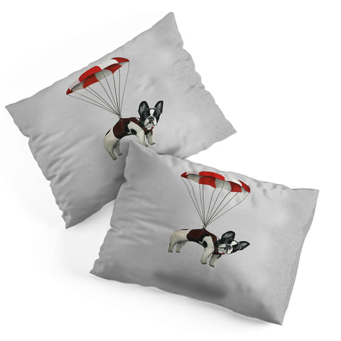 Coco de Paris Flying Frenchie Pillow Shams