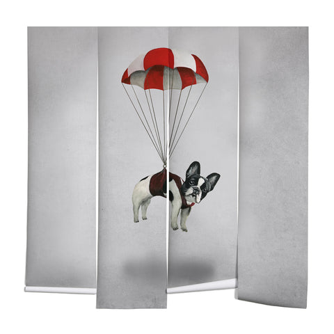 Coco de Paris Flying Frenchie Wall Mural