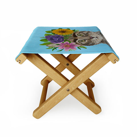 Coco de Paris Frida Kahlo Cat Folding Stool