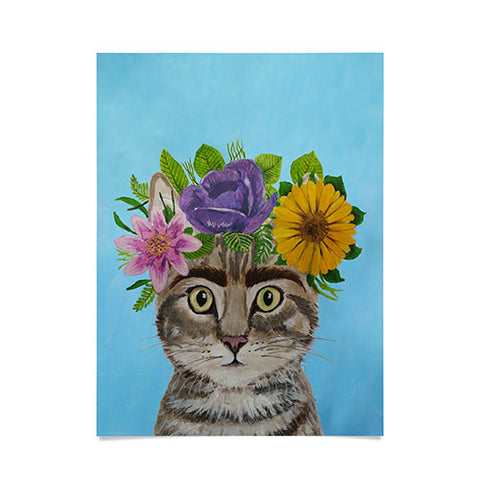 Coco de Paris Frida Kahlo Cat Poster