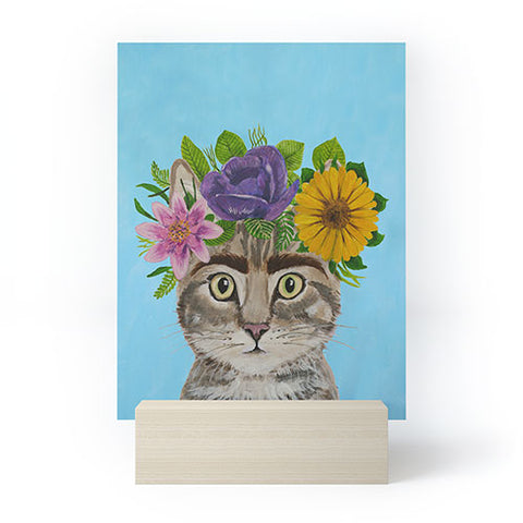 Coco de Paris Frida Kahlo Cat Mini Art Print