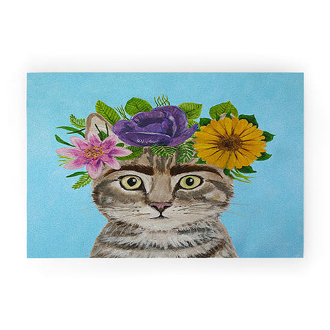 Coco de Paris Frida Kahlo Cat Welcome Mat