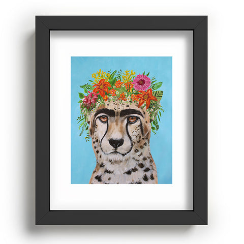 Coco de Paris Frida Kahlo Cheetah Recessed Framing Rectangle