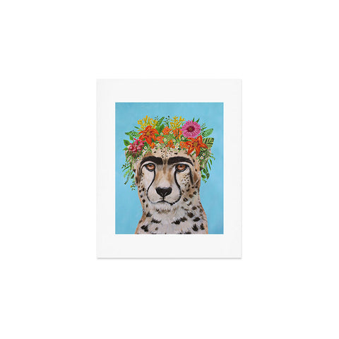 Coco de Paris Frida Kahlo Cheetah Art Print