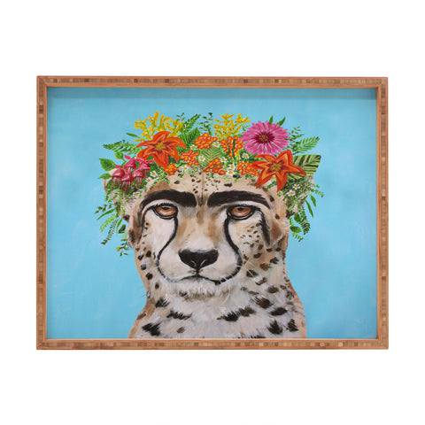 Coco de Paris Frida Kahlo Cheetah Rectangular Tray