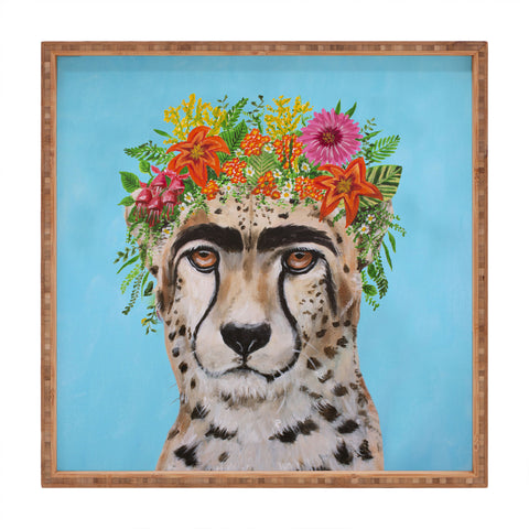 Coco de Paris Frida Kahlo Cheetah Square Tray