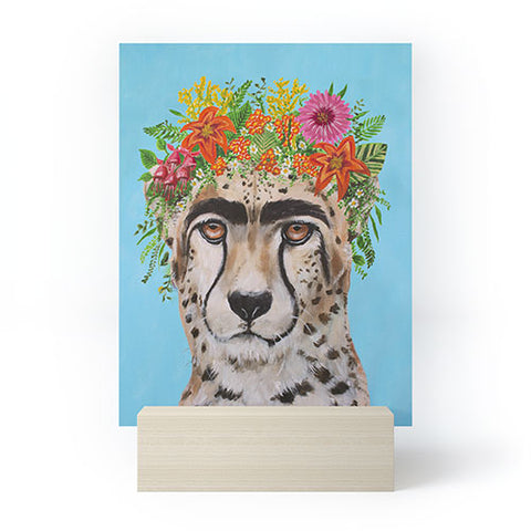Coco de Paris Frida Kahlo Cheetah Mini Art Print