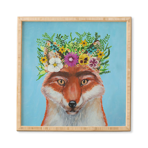 Coco de Paris Frida Kahlo Fox Framed Wall Art