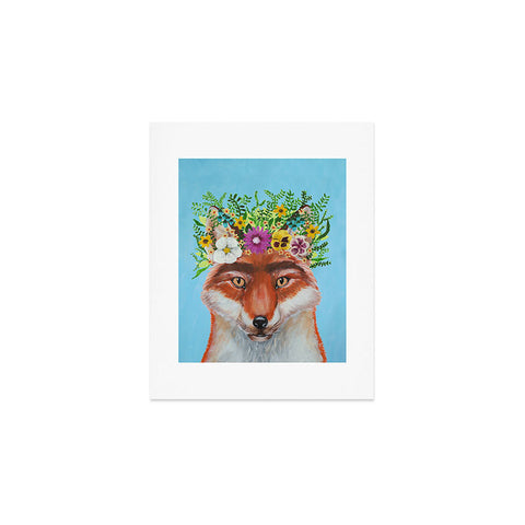 Coco de Paris Frida Kahlo Fox Art Print