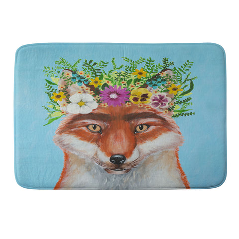 Coco de Paris Frida Kahlo Fox Memory Foam Bath Mat