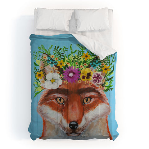 Coco de Paris Frida Kahlo Fox Comforter