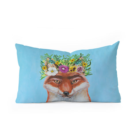 Coco de Paris Frida Kahlo Fox Oblong Throw Pillow