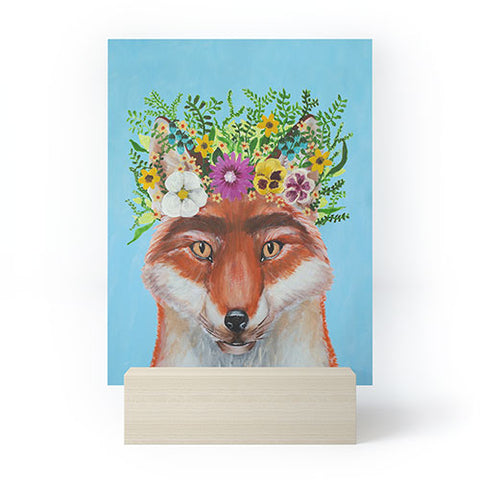 Coco de Paris Frida Kahlo Fox Mini Art Print