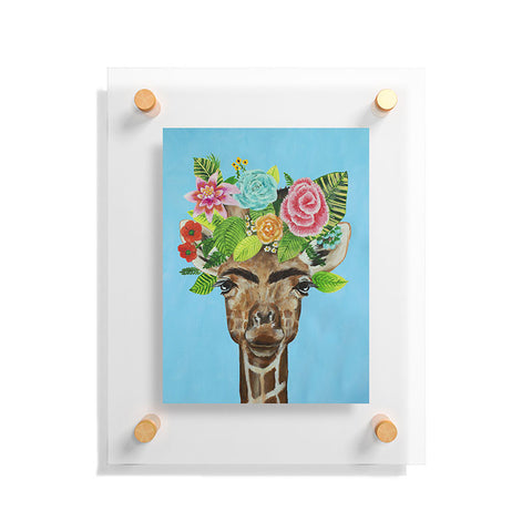 Coco de Paris Frida Kahlo Giraffe Floating Acrylic Print