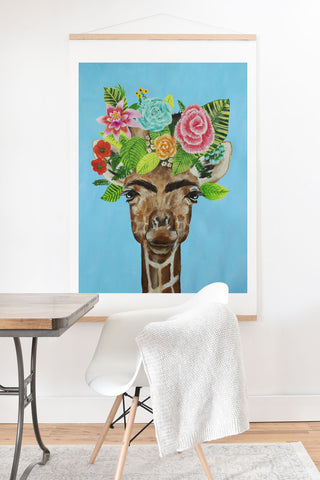 Coco de Paris Frida Kahlo Giraffe Art Print And Hanger