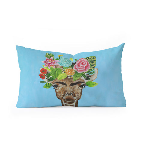 Coco de Paris Frida Kahlo Giraffe Oblong Throw Pillow