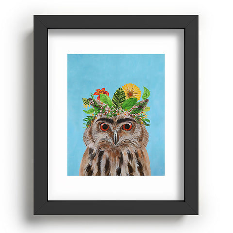 Coco de Paris Frida Kahlo Owl Recessed Framing Rectangle