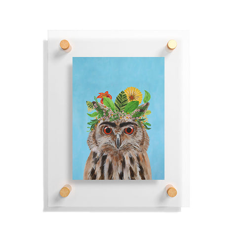Coco de Paris Frida Kahlo Owl Floating Acrylic Print