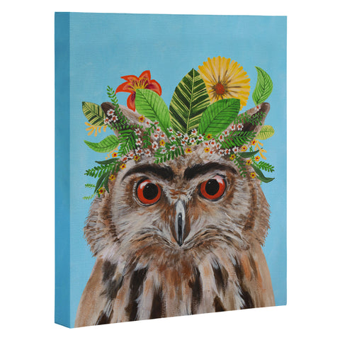 Coco de Paris Frida Kahlo Owl Art Canvas