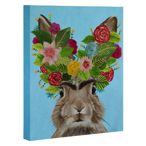 Coco de Paris Frida Kahlo Rabbit Art Canvas