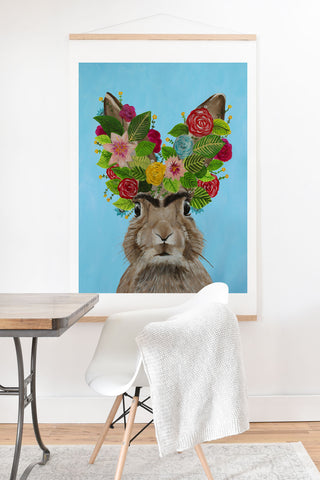 Coco de Paris Frida Kahlo Rabbit Art Print And Hanger