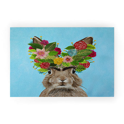 Coco de Paris Frida Kahlo Rabbit Welcome Mat