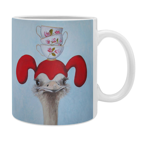 Coco de Paris Funny ostrich with stacking teacups Coffee Mug
