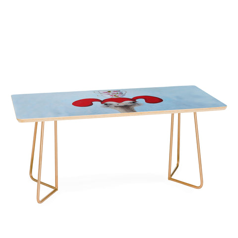 Coco de Paris Funny ostrich with stacking teacups Coffee Table