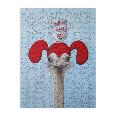 Coco de Paris Funny ostrich with stacking teacups Puzzle