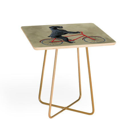 Coco de Paris Giant schnauzer on bicycle Side Table