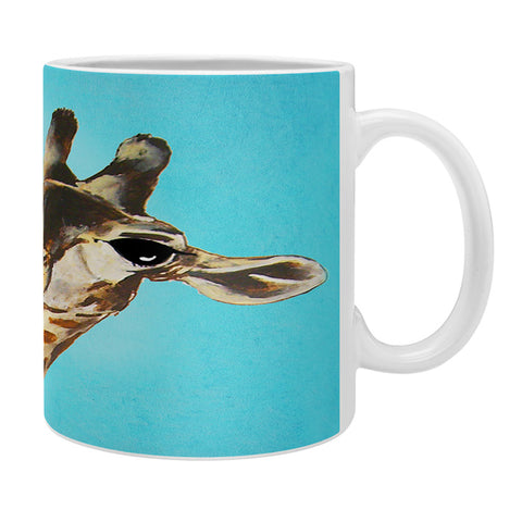 Coco de Paris Giraffe blowing bubblegum Coffee Mug